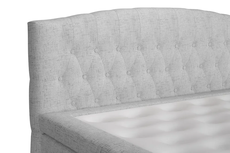 Belda Sängpaket 160x200 Fast - Ljusgrå - Products - Möbler - Säng - Kontinentalsäng