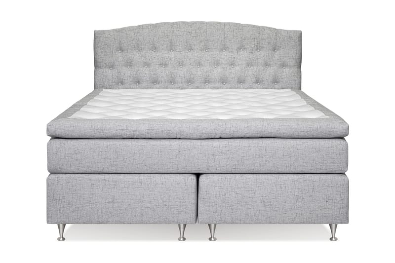 Belda Sängpaket 160x200 Fast/Medium - Ljusgrå - Products - Möbler - Säng - Kontinentalsäng