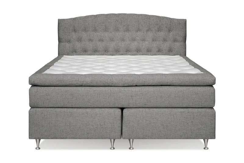 Belda Sängpaket 180x200 Fast/Medium - Grå - Products - Möbler - Säng - Kontinentalsäng