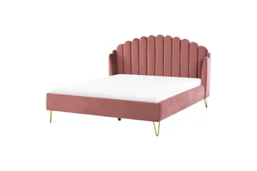 Benicio Sängram 180x200 cm - Rosa - Products - Möbler - Säng - Sängram & sängstomme