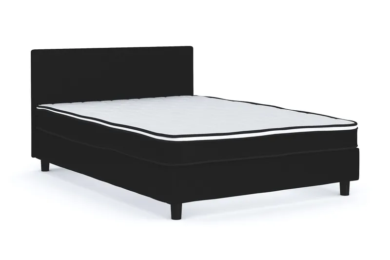 Billingen Komplett Sängpaket 120x200 cm - Svart - Products - Möbler - Säng - Kontinentalsäng