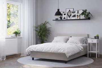 Billingen Komplett Sängpaket 90x200 cm - Beige - Products - Möbler - Säng - Enkelsäng