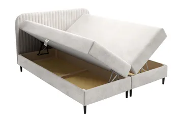 Celestine Förvaringssäng 160x200 cm - Grön - Products - Möbler - Säng - Komplett sängpaket