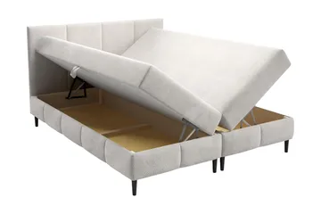 Celestine Förvaringssäng 180x200 cm - Vit - Products - Möbler - Säng - Komplett sängpaket
