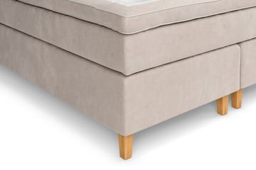 Celine Kontinentalsäng 160x200cm - Beige/Sammet - Products - Möbler - Säng - Kontinentalsäng