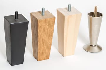 Charleston Kontinentalsäng 140x200 Fast Polyeterskum - Svart - Products - Möbler - Säng - Kontinentalsäng