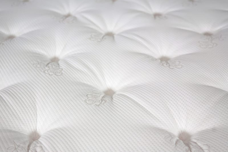 Charleston Kontinentalsäng 160x200 Fast Polyeterskum - Svart - Products - Möbler - Säng - Kontinentalsäng