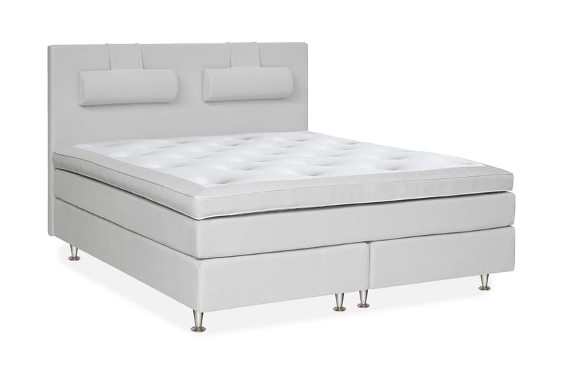 Charleston Kontinentalsäng 180 cm Malaga - Malaga Ljusgrå - Products - Möbler - Säng - Kontinentalsäng