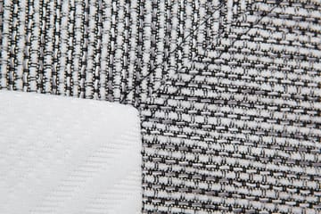 Charleston Kontinentalsäng 180x200 Fast Polyeterskum - Ljusgrå - Products - Möbler - Säng - Kontinentalsäng