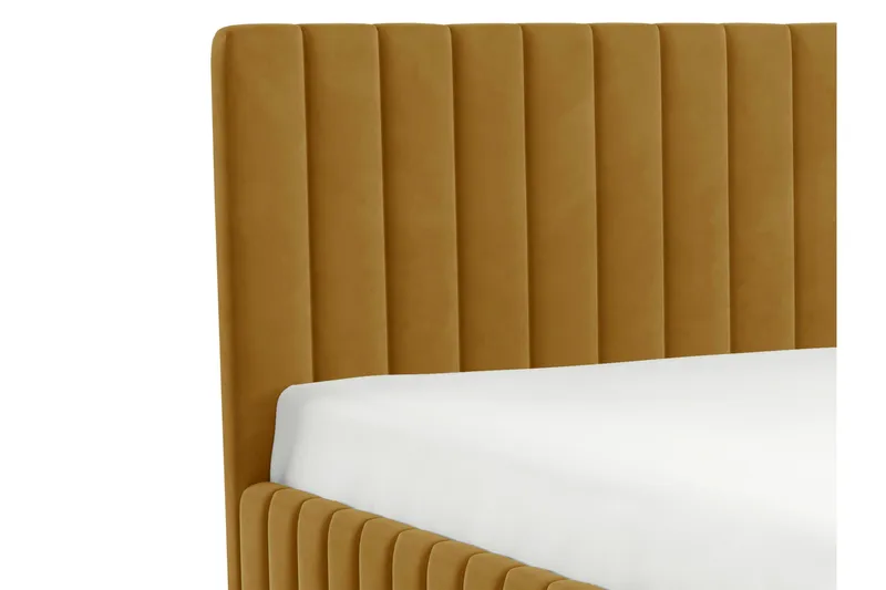 Desio Förvaringssäng 140x200 cm - Grön - Products - Möbler - Säng - Säng med förvaring