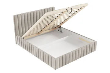 Desio Förvaringssäng 180x200 cm - Beige/Grå - Products - Möbler - Säng - Säng med förvaring