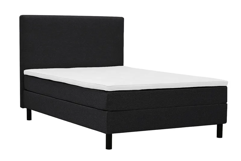 Dream Komplett Sängpaket 120x200 cm Slät Sänggavel - Svart - Products - Möbler - Säng - Kontinentalsäng