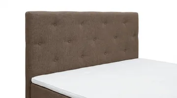 Dream Komplett Sängpaket 150x200 cm Assymetriska knappar - Brun - Products - Möbler - Säng - Kontinentalsäng
