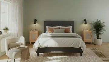 Dream Komplett Sängpaket 160x200 cm - Mörkgrå - Products - Möbler - Säng - Kontinentalsäng