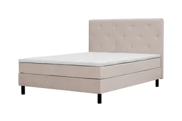 Dream Komplett Sängpaket 180x200 cm Assymetriska knappar - Beige - Products - Möbler - Säng - Kontinentalsäng