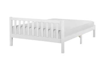 Florac Sängram 140x200 cm - Vit - Products - Möbler - Säng - Dubbelsäng