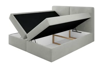 Garris Sängpaket Kontinentalsäng 160x200 cm - Grå - Products - Möbler - Säng - Komplett sängpaket