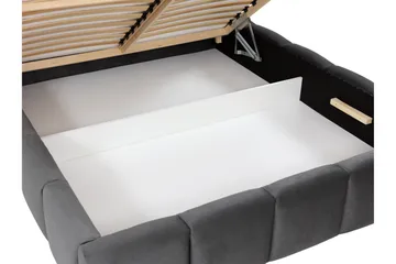 Gioia Förvaringssäng 160x200 cm - Svart - Products - Möbler - Säng - Säng med förvaring