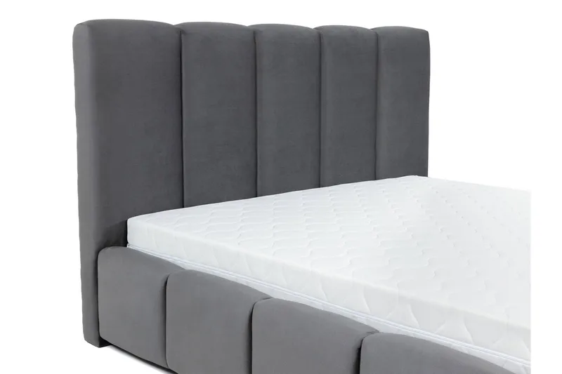 Gioia Förvaringssäng 180x200 cm - Grå - Products - Möbler - Säng - Säng med förvaring