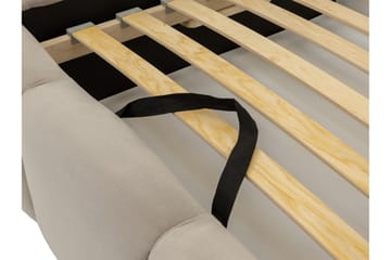 Gioia Sängram med Förvaring 90x200 cm - Grön - Products - Möbler - Säng - Sängram & sängstomme