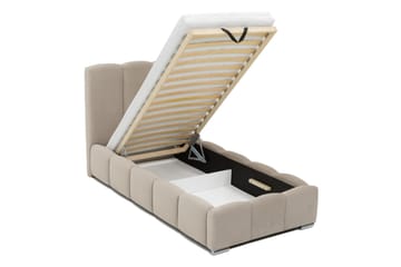 Gioia Sängram med Förvaring 90x200 cm - Rosa - Products - Möbler - Säng - Sängram & sängstomme