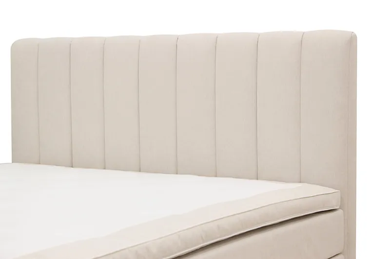 Hilton High Komplett Sängpaket 180x200 cm - Ljusbeige - Products - Möbler - Säng - Kontinentalsäng