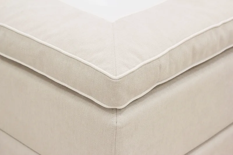 Hilton High Kontinentalsäng 160x200 cm - Ljusbeige - Products - Möbler - Säng - Kontinentalsäng