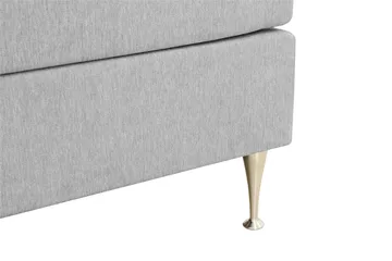 Hilton High Kontinentalsäng 180x200 cm - Grå - Products - Möbler - Säng - Kontinentalsäng