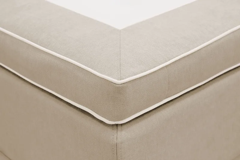 Hilton Lyx Kontinentalsäng 160x200 cm - Beige - Products - Möbler - Säng - Kontinentalsäng