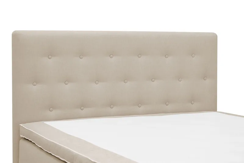 Hilton Plus Komplett Sängpaket med Förvaring 120x200 cm - Beige - Products - Möbler - Säng - Enkelsäng