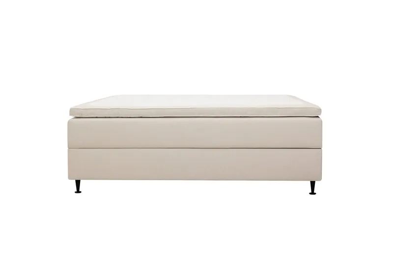 Hilton Plus Kontinentalsäng med Förvaring 140x200 cm - Ljusbeige - Products - Möbler - Säng - Säng med förvaring