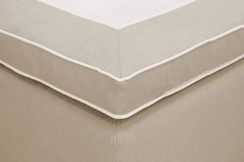 Hilton Plus Komplett Sängpaket med Förvaring 90x200 cm - Beige - Products - Möbler - Säng - Enkelsäng
