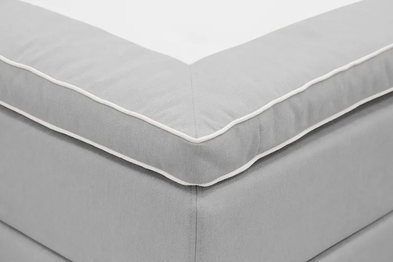 Hilton Plus Komplett Sängpaket 160x200 cm - Grå - Products - Möbler - Säng - Komplett sängpaket