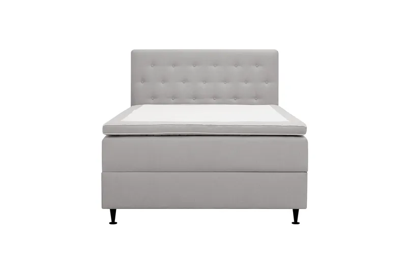 Hilton Plus Komplett Sängpaket med Förvaring 120x200 cm, Grå