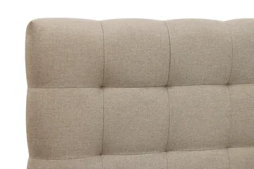 HVILA Classic Komplett Sängpaket 180x200 cm Kontinentalsäng med rutad sänggavel - Beige - Products - Möbler - Säng - Kontinentalsäng