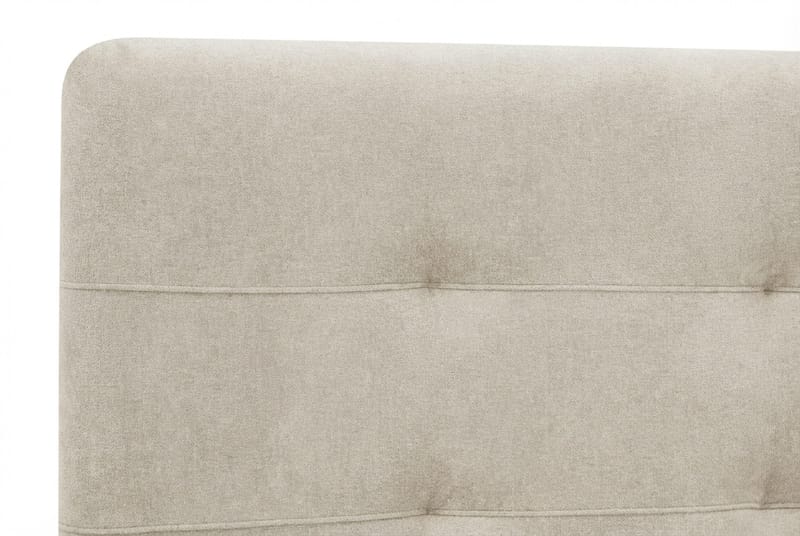 HVILA Premium Komplett Sängpaket 180x200 cm Kontinentalsäng med Sänggavel - Beige Tyg - Products - Möbler - Säng - Kontinentalsäng