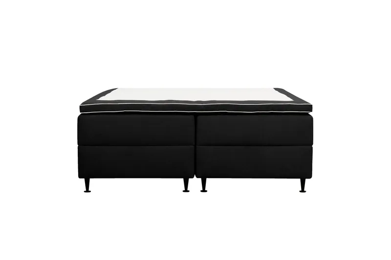 HVILA Plus Kontinentalsäng med Förvaring 160x200 cm, Antracit