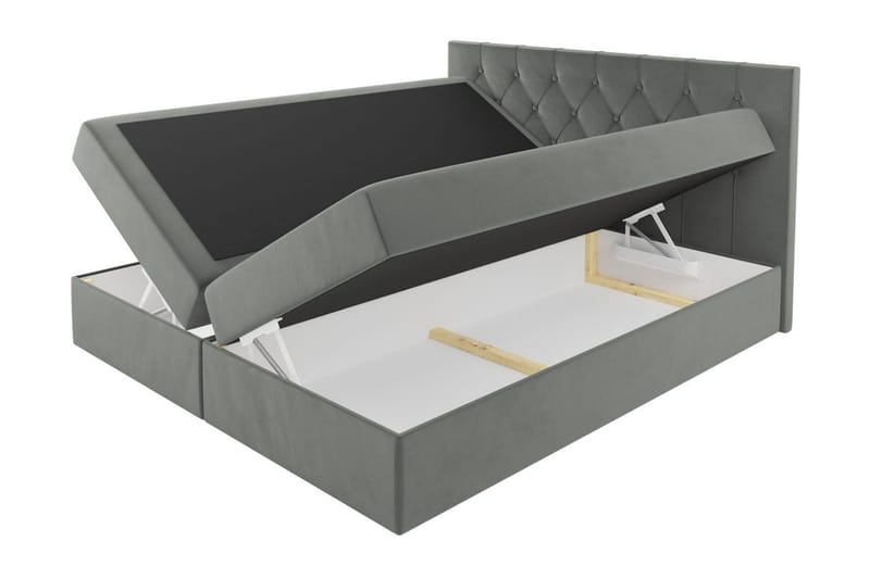 Jitendera Sängpaket Kontinentalsäng 160x200 cm med Förvaring - Röd - Products - Möbler - Säng - Komplett sängpaket
