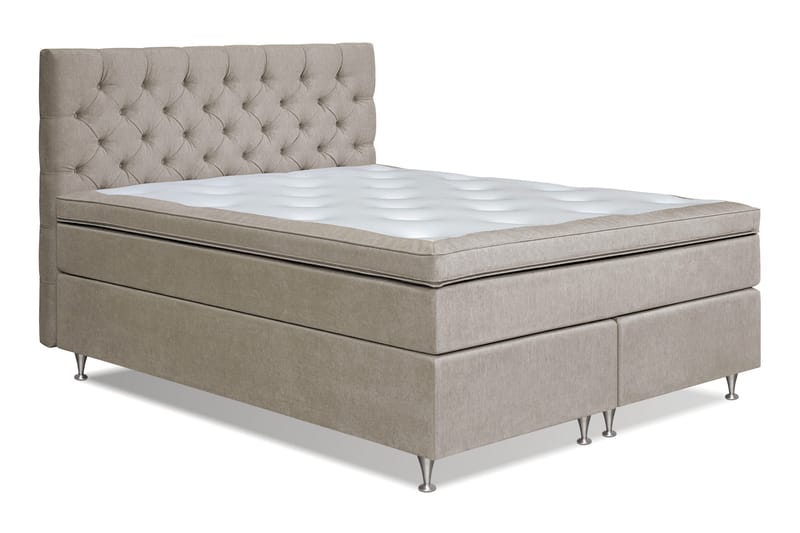 Joluma Kontinentalsäng Fast 180x200 cm - (+Fler val) 180x200 cm Beige - Products - Möbler - Säng - Enkelsäng