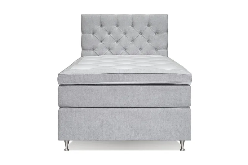 Joluma Sängpaket Fast 105x200 cm - (+Fler val) 105x200 cm Ljusgrå - Products - Möbler - Säng - Kontinentalsäng