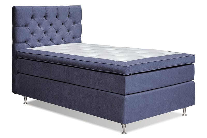 Joluma Sängpaket Fast 105x200 cm - (+Fler val) 105x200 cm Mörkblå - Products - Möbler - Säng - Enkelsäng