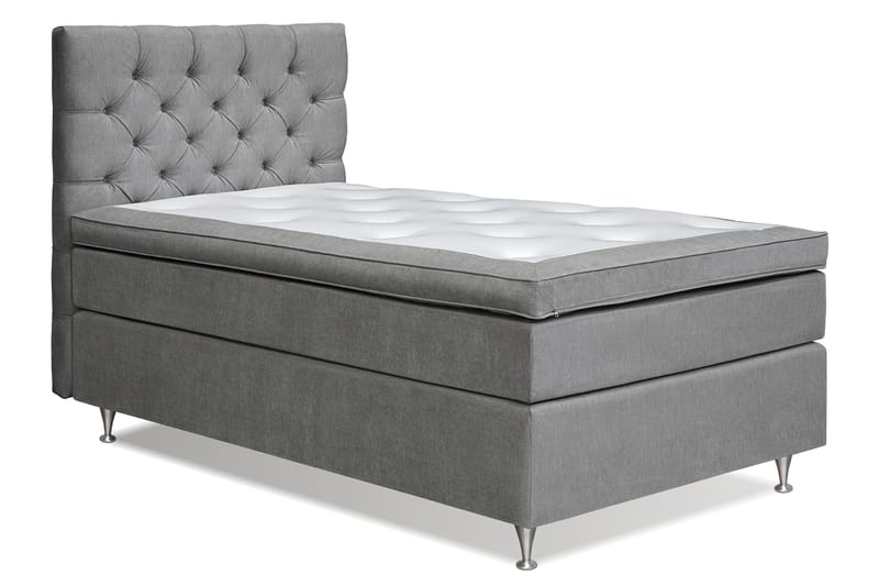 Joluma Sängpaket Fast 140x200 cm - (+Fler val) 140x200 cm Grå - Products - Möbler - Säng - Kontinentalsäng