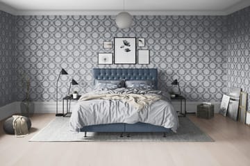 Joluma Sängpaket Fast 140x200 cm - (+Fler val) 140x200 cm Mörkblå - Products - Möbler - Säng - Enkelsäng