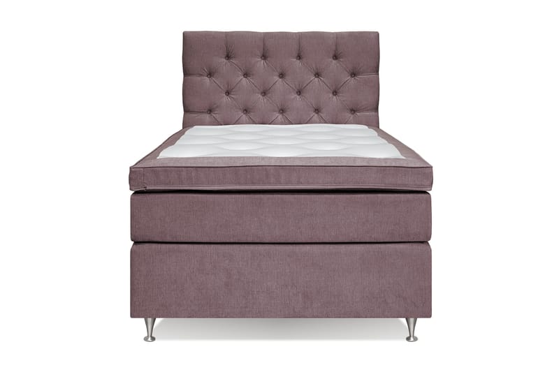 Joluma Sängpaket Fast 140x200 cm - (+Fler val) 140x200 cm Mörkrosa - Products - Möbler - Säng - Kontinentalsäng