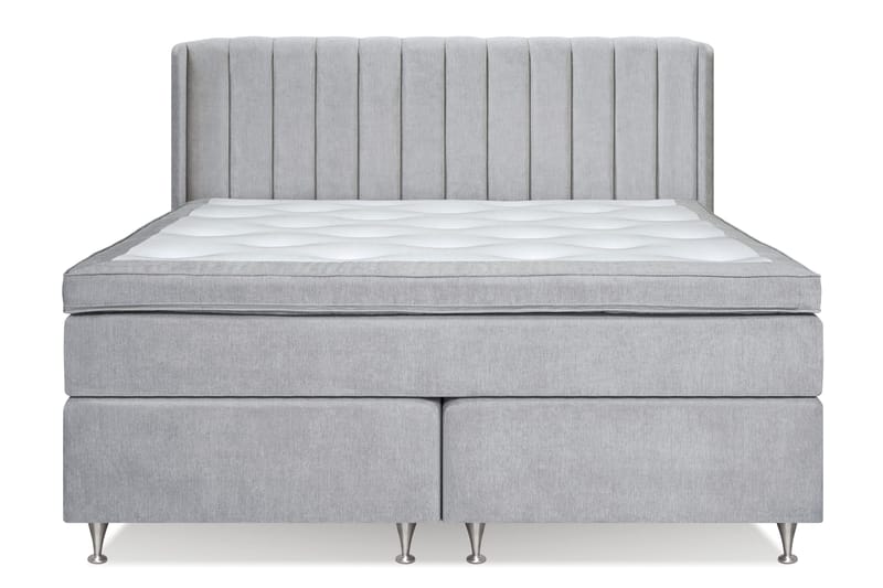 Joluma Sängpaket Fast 180x200 cm - (+Fler val) 180x200 cm Ljusgrå - Products - Möbler - Säng - Kontinentalsäng