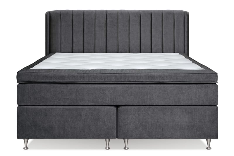 Joluma Sängpaket Fast 180x200 cm - (+Fler val) 180x200 cm Mörkgrå - Products - Möbler - Säng - Kontinentalsäng