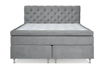 Joluma Sängpaket Fast 180x200 cm - Grå - Products - Möbler - Säng - Kontinentalsäng