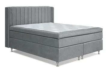 Joluma Sängpaket Fast/Medium 180x200 cm - (+Fler val) 180x200 cm Grå - Products - Möbler - Säng - Kontinentalsäng