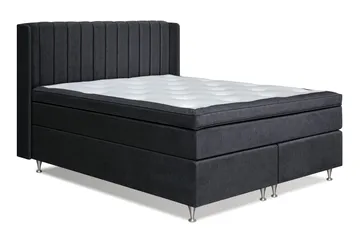 Joluma Sängpaket Fast/Medium 180x200 cm - (+Fler val) 180x200 cm Svart - Products - Möbler - Säng - Kontinentalsäng