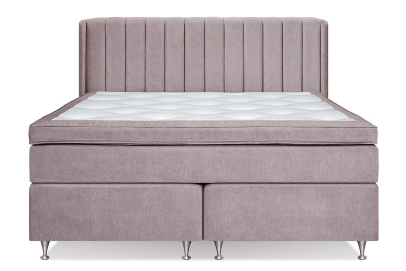 Joluma Sängpaket Fast/Medium 180x200 cm - (+Fler val) 180x200 cm Vintagerose - Products - Möbler - Säng - Kontinentalsäng
